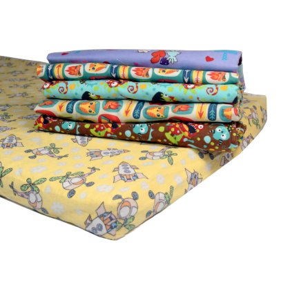 Photo: Fitted sheet for nap mat (flannel)