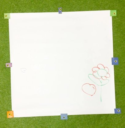 Photo: Erasable Fence Board