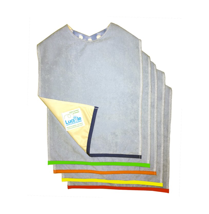 Photo: Adjustable Bib (Terry Cloth) with Integrated Color Code